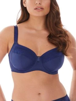 FANTASIE Illusion Full Cup Side Support Bra - Navy