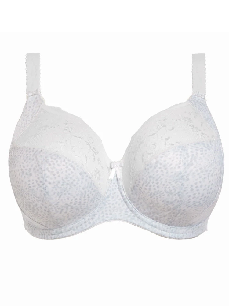 ELOMI Morgan Printed Full Cup Bra - White - Image 4