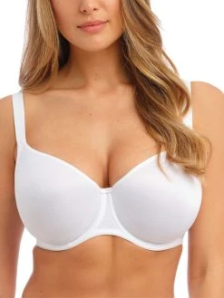 FANTASIE Smoothing Moulded Balcony Bra - White