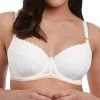 FREYA Daisy Lace Half Cup Balcony Bra - White