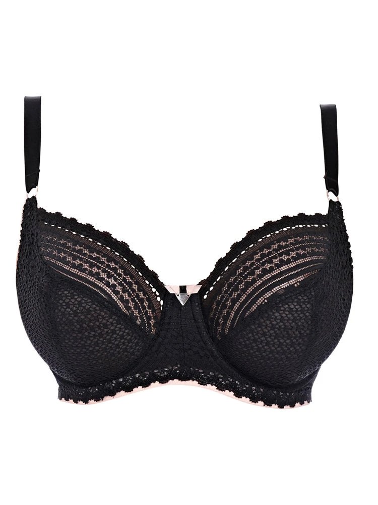FREYA Daisy Lace Balcony Bra - Noir - Image 3