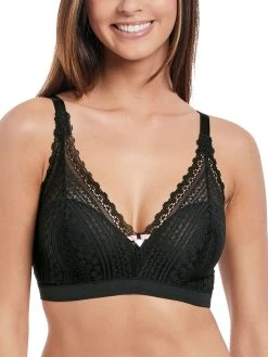 FREYA Daisy Lace Bralette - Noir