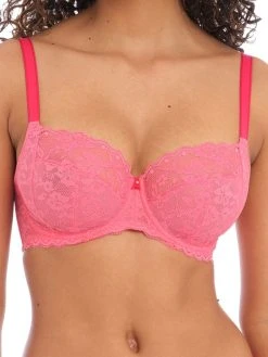 FREYA Offbeat Side Support Bra - Pink