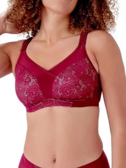 Berlei Beauty Everyday Full Support Bra - Burgundy