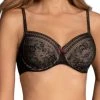 Rosa Faia Fleur Underwired Bra - Black