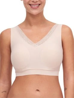 Chantelle SoftStretch Wire Free Bra - Golden Beige