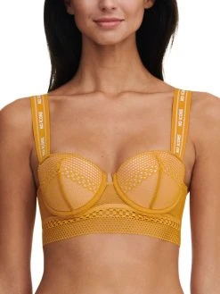 Chantelle No Icons Bandeau Foam Bra - Ginger
