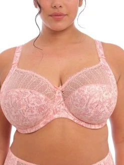 ELOMI Mariella Stretch Banded Bra - Peachy Tiger