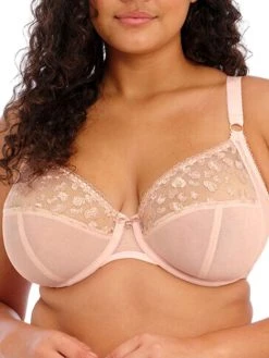 ELOMI Namrah Bandless Plunge Bra - Pale Blush