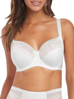 FANTASIE Illusion Full Cup Side Support Bra - White