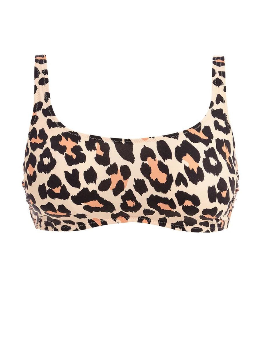 FREYA Animal Instinct Bralette Bikini Top - Natural - Image 6