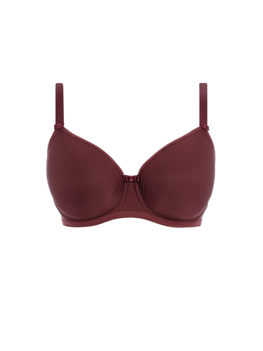FREYA Idol Moulded Balcony Bra - Dark Cherry - Image 4