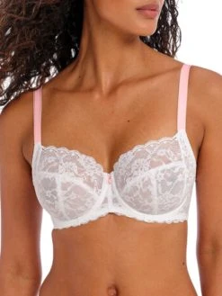 FREYA Offbeat Side Support Bra - White