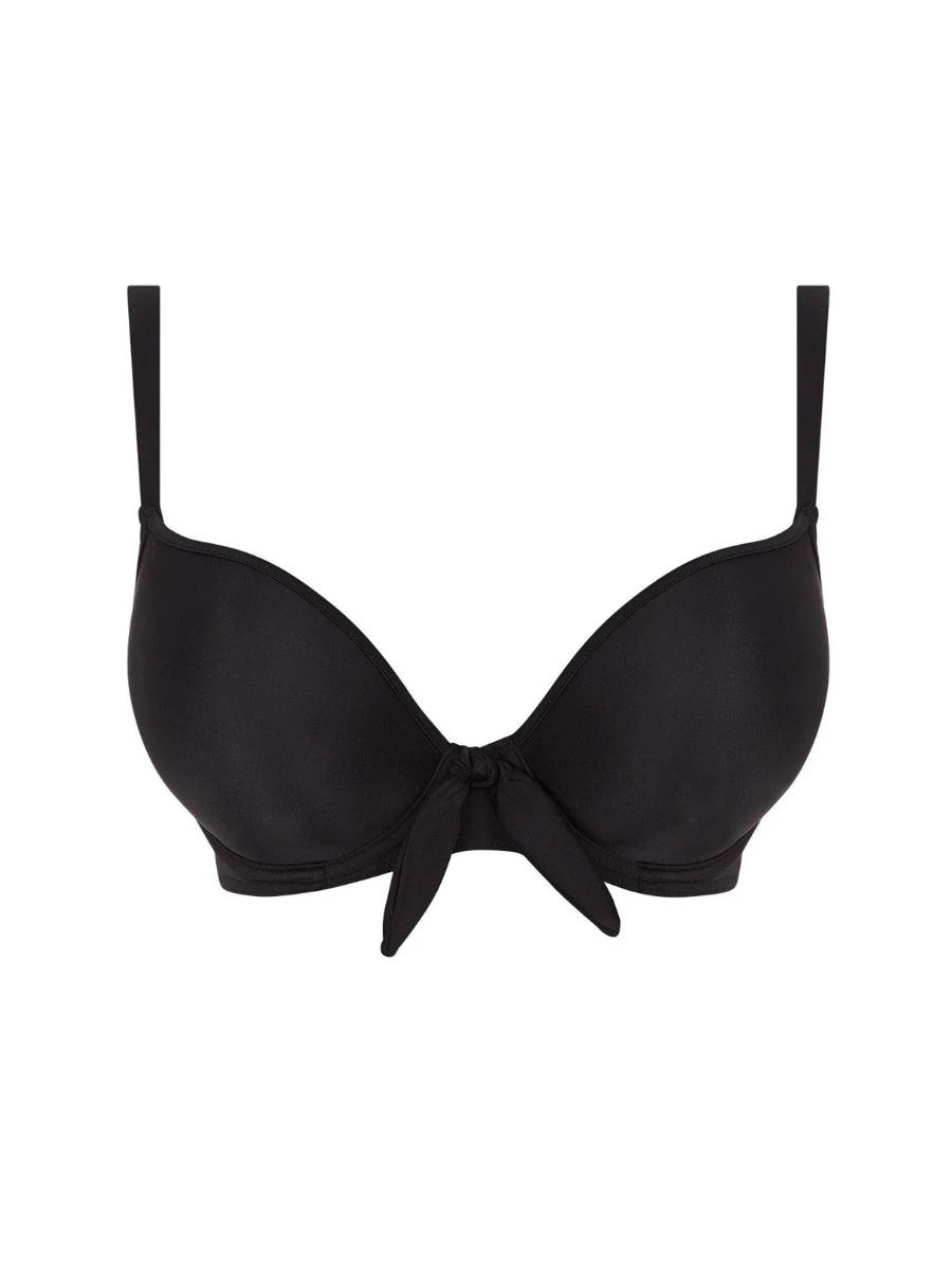 FREYA Deco Swim Moulded Bikini Top - Black - Image 3
