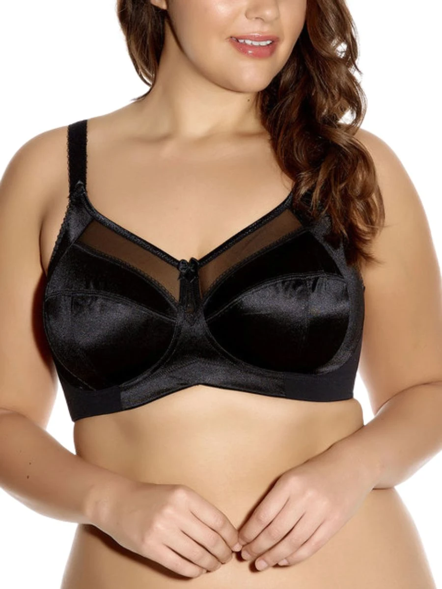 GODDESS Keira Full Cup Wireless Bra - Black
