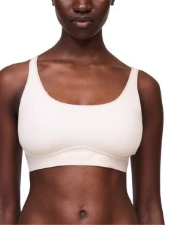 Chantelle SoftStretch Magic Spacer Bralette - Golden Beige