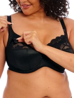 ELOMI Molly Nursing Bra - Black