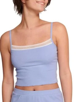 Sloggi GO Ribbed Crop Top - Riviera