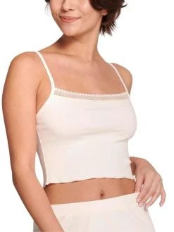 Sloggi GO Ribbed Crop Top - Angora