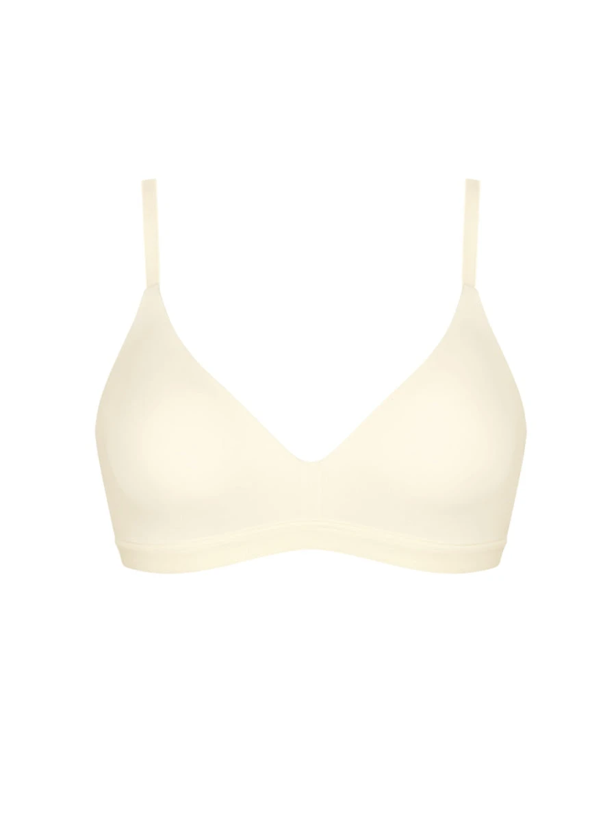 Sloggi WOW Comfort Padded Bra - Ecru White - Image 3