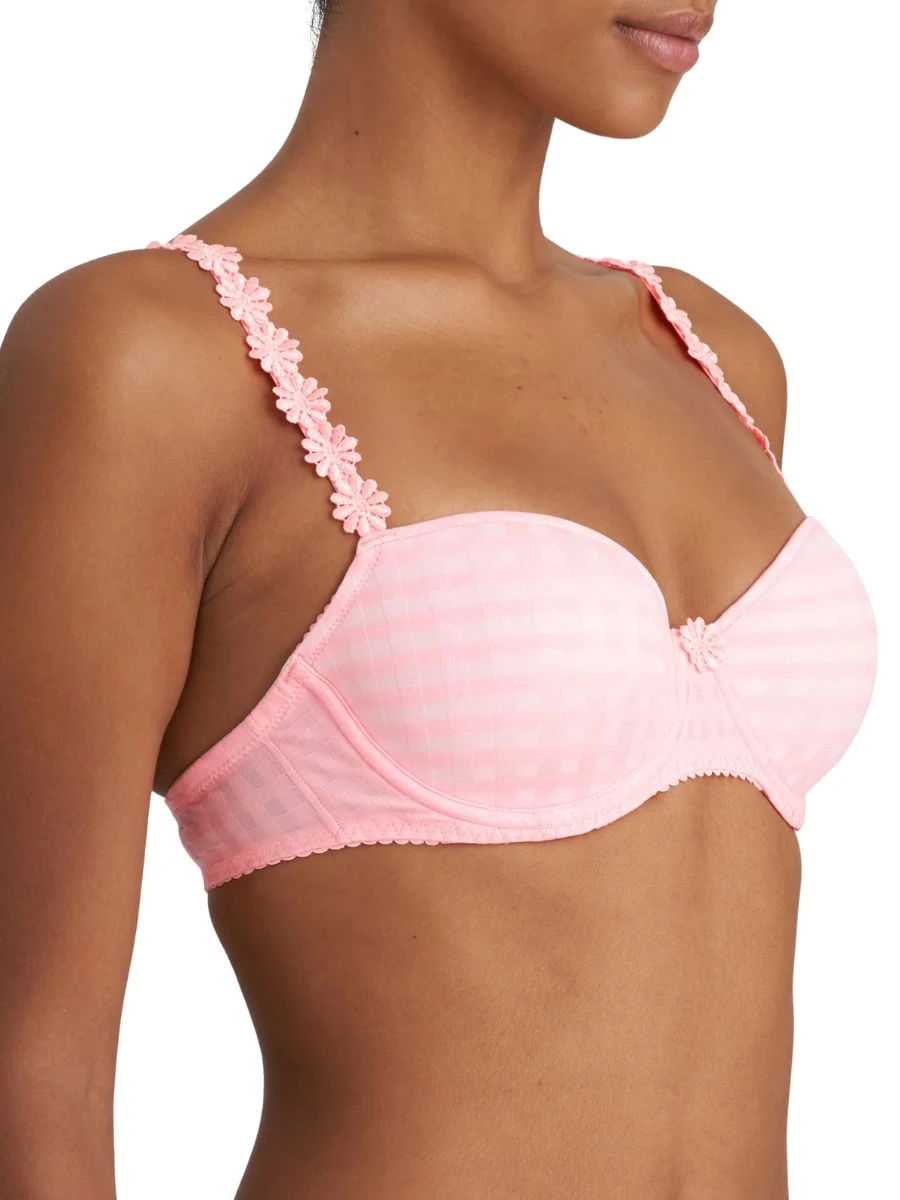 MARIE JO Avero Padded Balcony Bra - Pink Parfait - Image 2