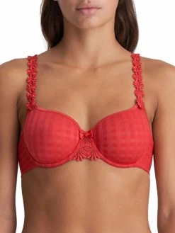 MARIE JO Avero Non Padded Full Cup Seamless Bra - Scarlet