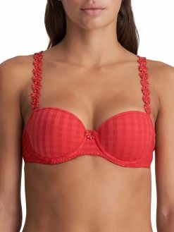 MARIE JO Avero Padded Balcony Bra - Scarlet
