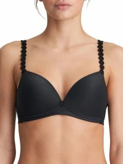 MARIE JO Tom Padded Bralette - Charcoal