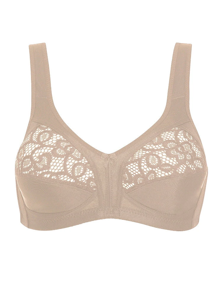 Naturana Full Cup Non Wired Bra - Light Beige - Image 3