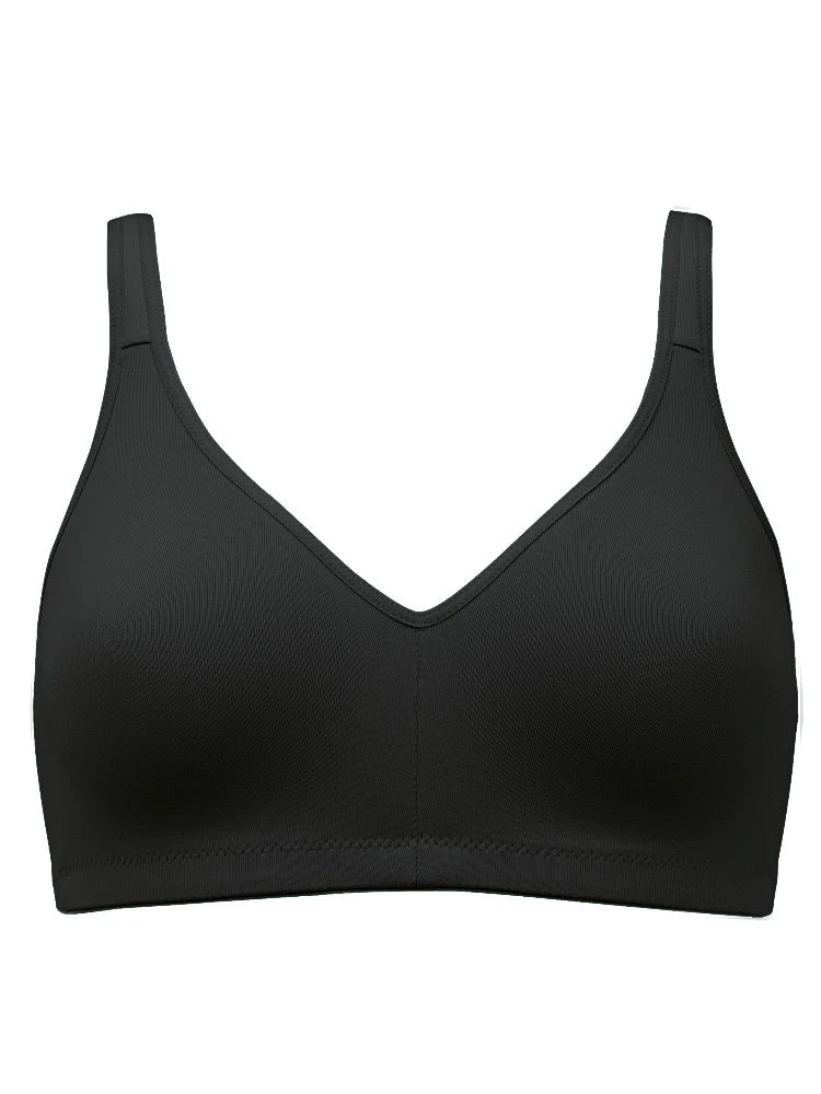 Naturana Elasticup - One Size Fits All Soft Bra - Black - Image 3