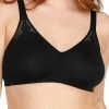 Naturana Wellness Elasticup Soft Cup Bra - Black