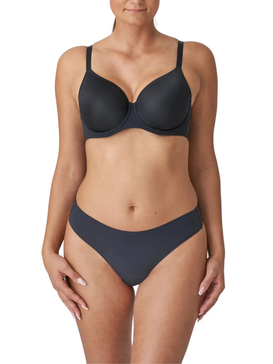 PRIMADONNA Figuras Non Padded Full Cup Seamless Bra - Charcoal - Image 3