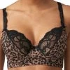 PRIMADONNA Madison Plunge Longline Bra - Bronze