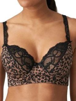 PRIMADONNA Madison Plunge Longline Bra - Bronze