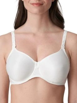 PRIMADONNA Satin Non Padded Full Cup Bra - Natural