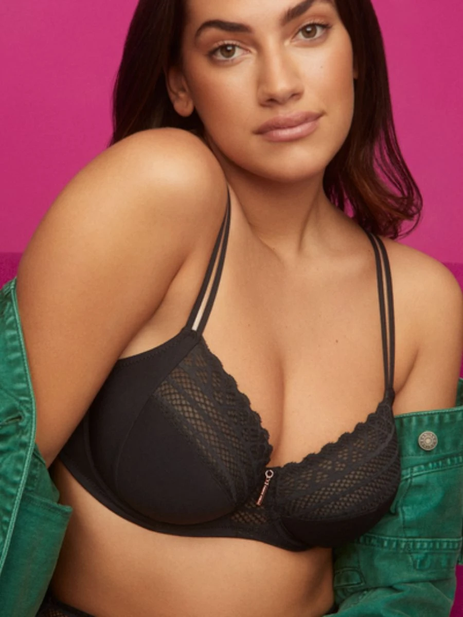 PrimaDonna Twist East End Full Cup Bra - Charcoal - Image 2
