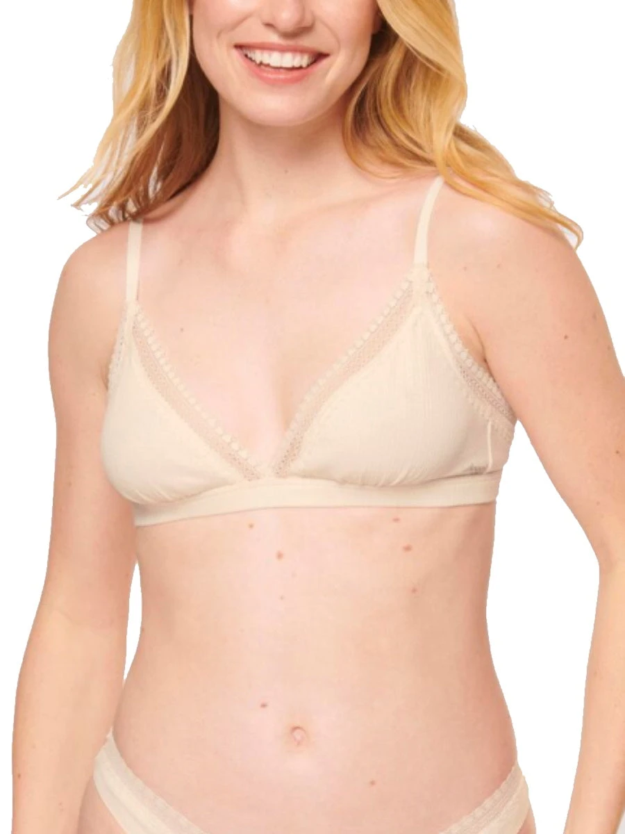 Sloggi GO Ribbed Bralette - Angora