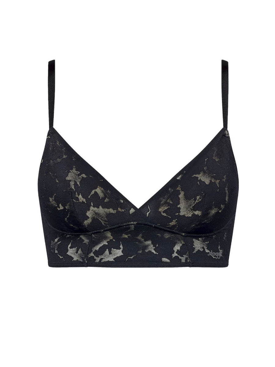 Sloggi ZERO Lace 2.0 Longline Bra - Black - Image 5