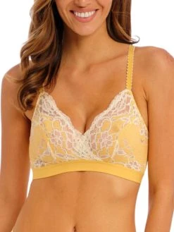 Wacoal Florilege Non-Wired Bralette - Honey