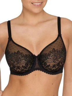 PRIMADONNA Divine Non Padded Seamless Full Cup Bra - Black