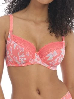 FREYA Erin GG-K Cup Balcony Bra - Hot Coral