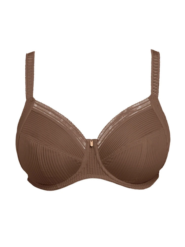 FANTASIE Fusion Full Cup Side Support Bra - Coffee Roast - Image 3