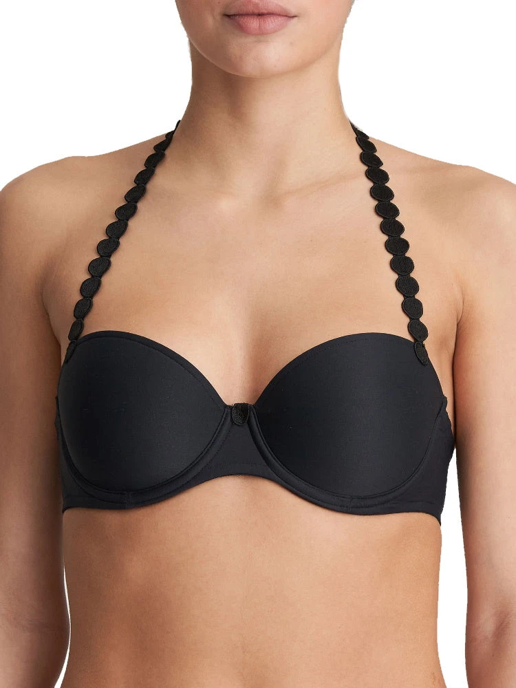 MARIE JO Tom Padded Balcony Bra - Charcoal - Image 2