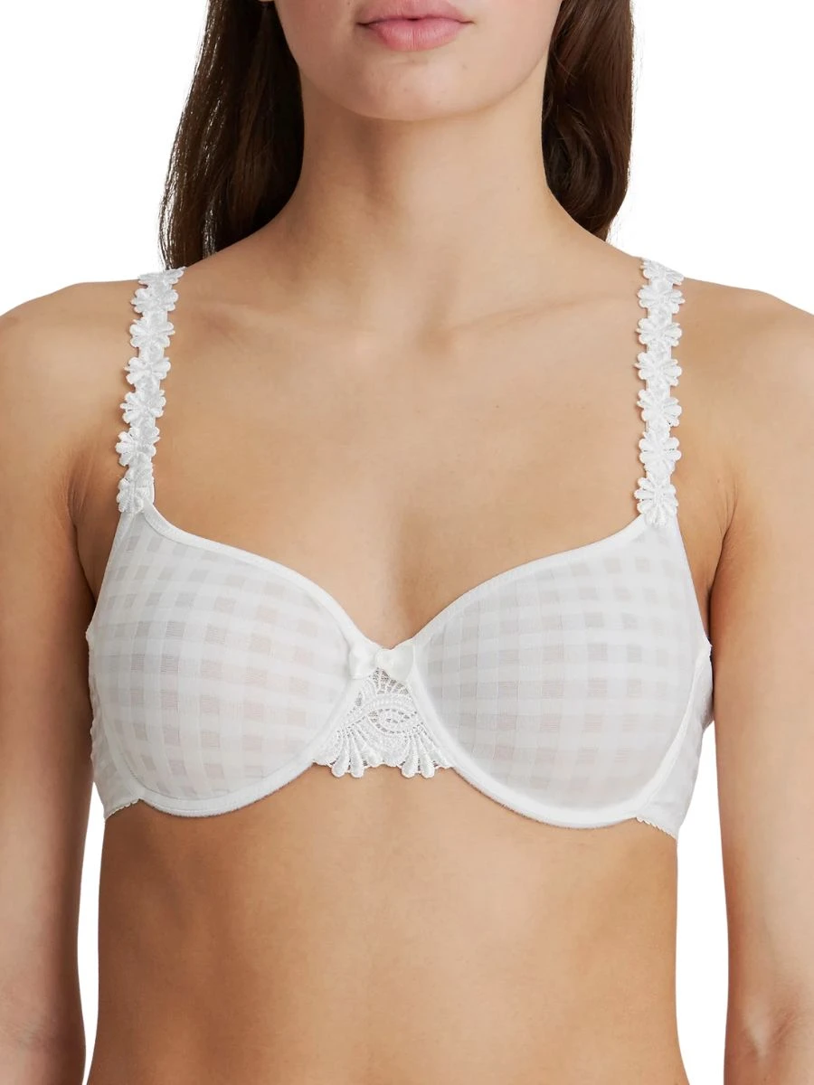 MARIE JO Avero Non Padded Full Cup Seamless Bra - White - Image 2