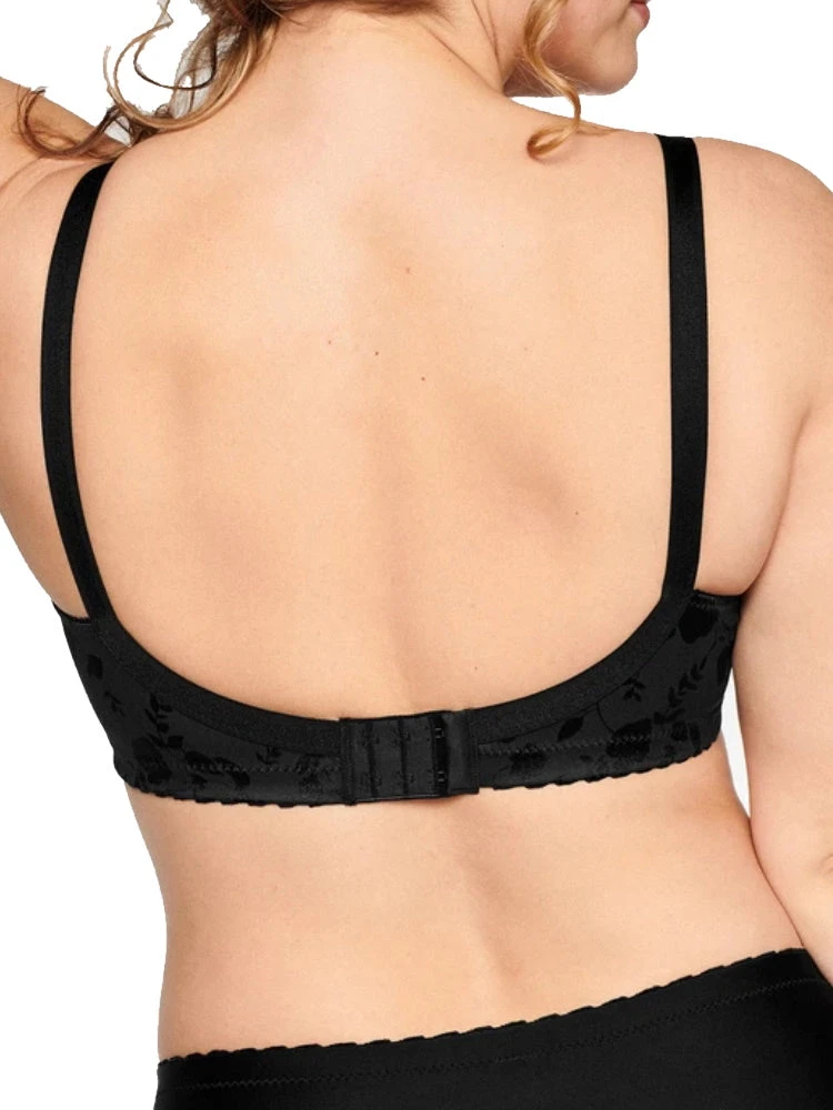 Naturana Minimiser Soft Cup Bra - Black - Image 2