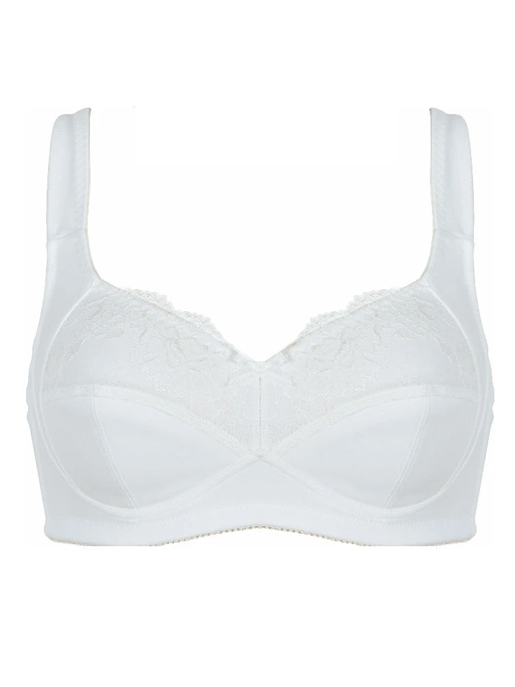 Naturana Soft Cup Mastectomy Bra - Ecru - Image 3