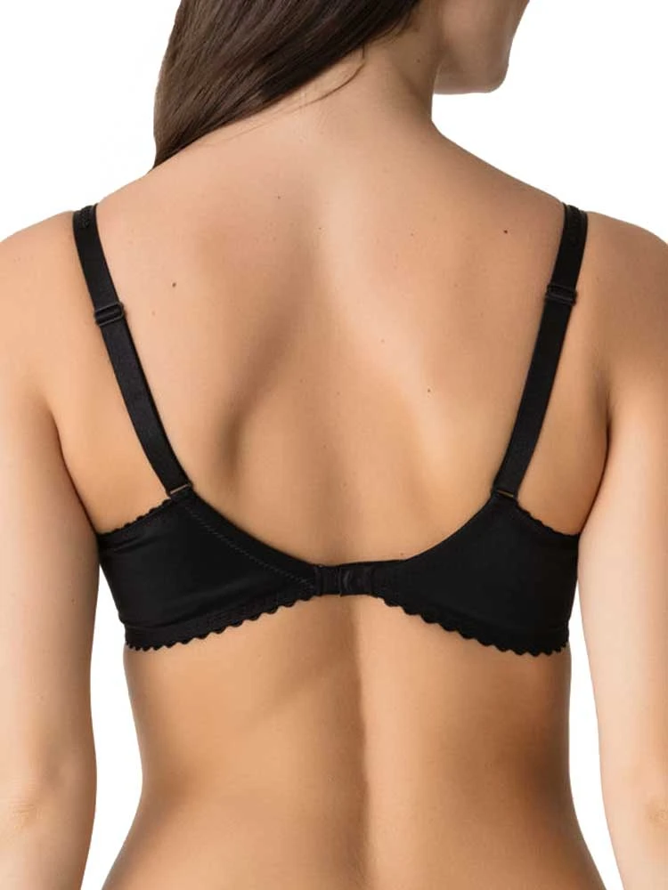 PRIMADONNA Divine Non Padded Seamless Full Cup Bra - Black - Image 3