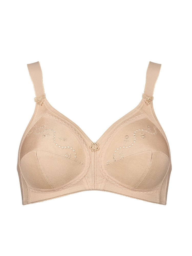Triumph Doreen + Cotton Full Cup Bra - Skin - Image 3