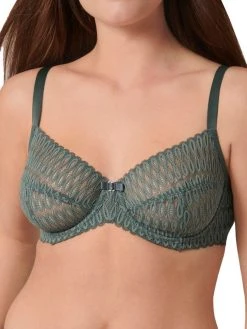 Triumph Aura Spotlight Bra - Smoky Green