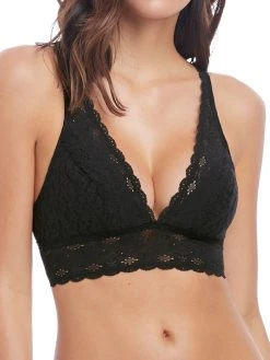 Wacoal Halo Lace Soft Cup Bra - Black
